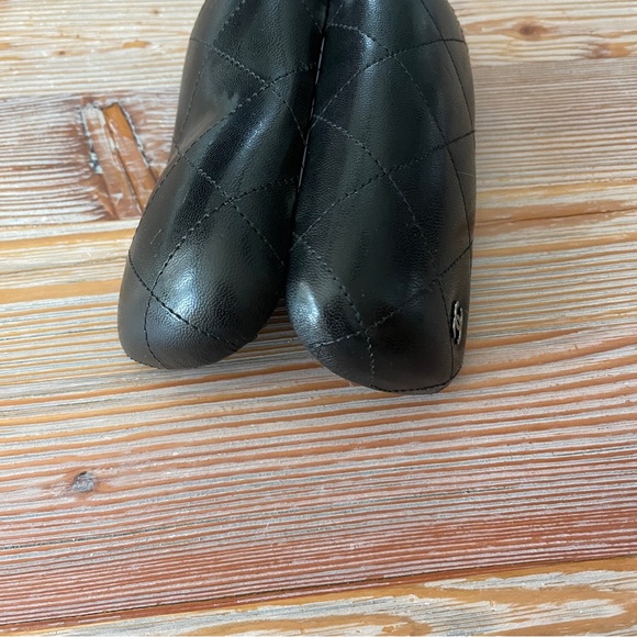 CHANEL Empty Eyewear Case Sunglasses Eyeglasses Black CC Logo In Corner Quilted - Picture 5 of 8